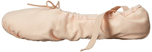 Sansha unisex-adult Pro 1 Canvas Ballet Slipper,Light Pink,6 M (4 M US Women's)