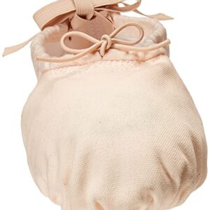 Sansha unisex-adult Pro 1 Canvas Ballet Slipper,Light Pink,6 M (4 M US Women's)