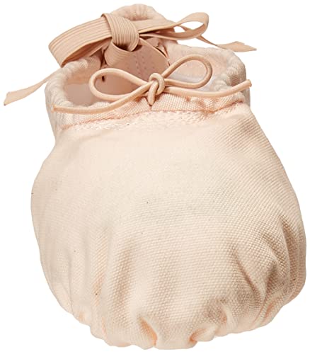 Sansha unisex-adult Pro 1 Canvas Ballet Slipper,Light Pink,6 M (4 M US Women's)