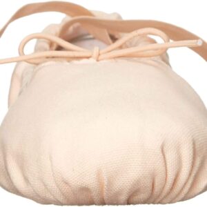 SANSHA mens Pro 1 Canvas Ballet Slipper dance shoes, Light Pink, 9 Women 7 Men US