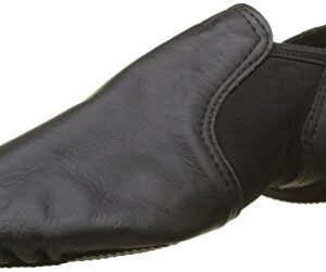 Sansha Tivoli Lace-Up Leather Jazz Shoe,Black,12 (10 M US Women's/8 M US Men's)