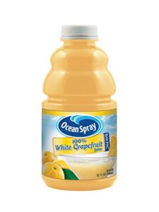 ocean spray white grapefruit mixer bottle, 32 fl oz (pack of 12)