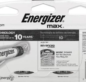 Energizer AA Batteries, Max Alkaline Batteries, 16 Count