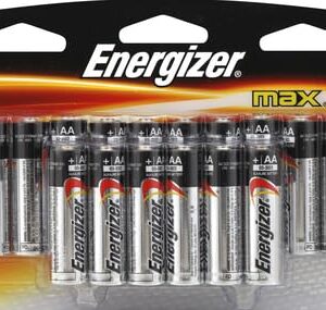 Energizer AA Batteries, Max Alkaline Batteries, 16 Count