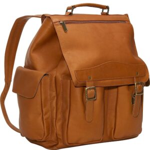 david king & co. jumbo back pack, tan, one size