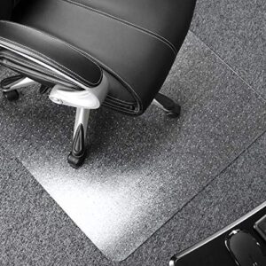 Floortex EC118927ER Cleartex Ultimat Chair Mat for High Pile Carpets, 35 x 47, Clear