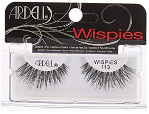 ardell fashion lashes pair - black 113 (pack of 4)