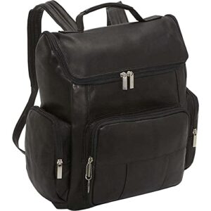 david king & co. multi pocket backpack, black, one size