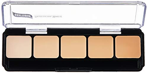 Graftobian HD Glamour Creme Foundation Palette, Cool #1