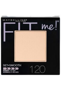 maybelline new york fit me! powder, 120 classic ivory, 0.3 ounce