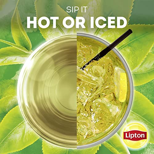 Lipton Green Tea Bags for Health and Wellness, Hot or Iced, 40 Count (Pack of 6)