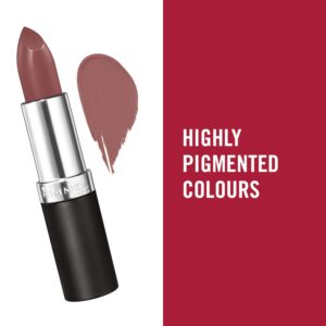 Rimmel Lasting Finish Lipstick - Up to 8 Hours of Intense Lip Color with Color Protect Technology and Exclusive Black Diamond Complex - 066 Heather Shimmer, .14oz