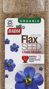 Badia Organic Flax Seed, Ground, 16-Ounce