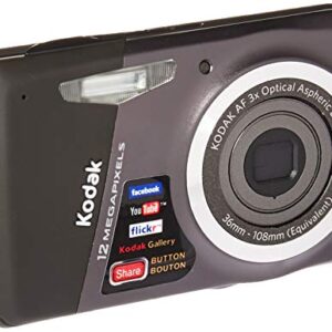 Kodak EasyShare M531 14MP 3x/5x Zoom HD Camera Black