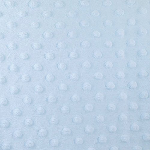 American Baby Company Heavenly Soft Minky Dot Fitted Contoured Changing Pad Cover, Blue Puff, for Boys and Girls