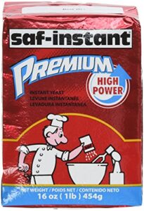 saf instant premium yeast 16 oz, (single pack)