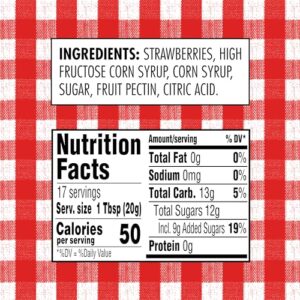 Smucker's Strawberry Preserves, 12 Ounces (Pack of 6)