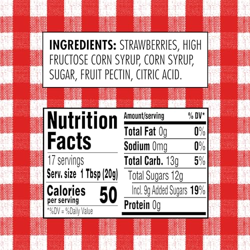 Smucker's Strawberry Preserves, 12 Ounces (Pack of 6)