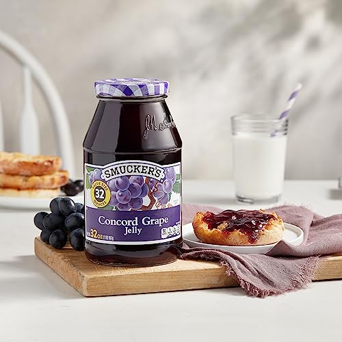 Smucker's Concord Grape Jelly, 32 Ounces (Pack of 6)