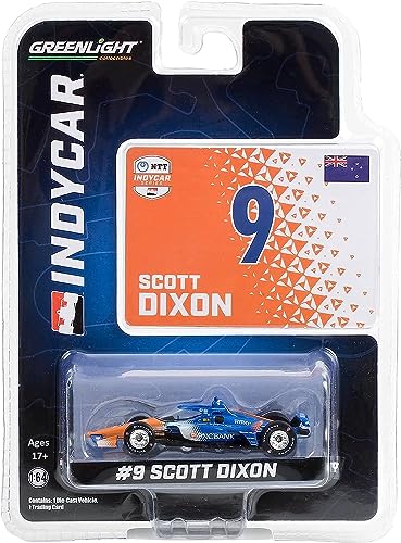 Dallara IndyCar #9 Scott Dixon PNC Bank Chip Ganassi Racing NTT IndyCar Series (2023) 1/64 Diecast Model Car by Greenlight 11568