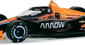 Dallara IndyCar #5 Pato O’Ward Arrow Arrow McLaren NTT IndyCar Series (2023) 1/64 Diecast Model Car by Greenlight 11557