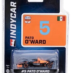 Dallara IndyCar #5 Pato O’Ward Arrow Arrow McLaren NTT IndyCar Series (2023) 1/64 Diecast Model Car by Greenlight 11557