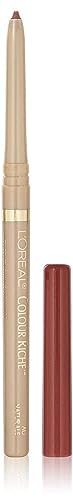 L'Oreal Paris Colour Riche Lip Liner with Omega 3 and Vitamin E, Au Naturale, 0.007 oz.