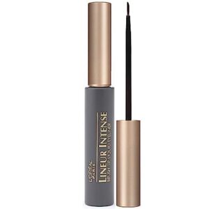 L'Oreal Paris Lineur Intense Brush Tip Liquid Eyeliner, Black, 0.24 fl; oz; (Packaging May Vary)