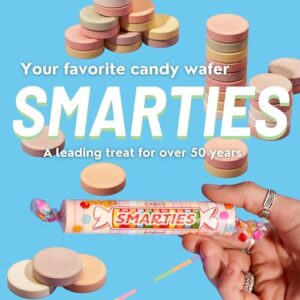 Smarties Candy Rolls Original Flavor Bulk Gluten Free & Vegan Delight | Classic Sweetness from Family Owned Since 1949 | Peanut Free, Dairy Free & Allergen Free | Perfect Yummy Treat - 5 Pound Bag