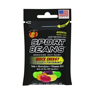 jelly belly sport beans - energizing jelly beans - assorted flavors, pack of 24