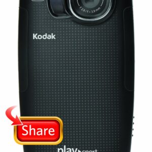 Kodak PlaySport (Zx5) HD Waterproof Pocket Video Camera - Black (2nd Generation)