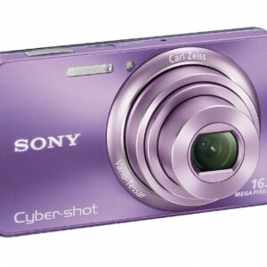 Sony Cyber-Shot DSC-W570 16.1 MP Digital Still Camera with Carl Zeiss Vario-Tessar 5x Wide-Angle Optical Zoom Lens and 2.7-inch LCD (Violet)