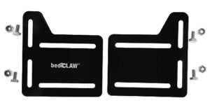 bed claw queen bed modification plate, headboard attachment bracket, set of 2