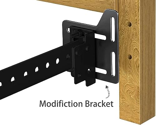 Bed Claw Queen Bed Modification Plate, Headboard Attachment Bracket, Set of 2