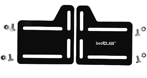 Bed Claw Queen Bed Modification Plate, Headboard Attachment Bracket, Set of 2