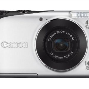 Canon Powershot A2200 14.1 MP Digital Camera with 4x Optical Zoom (Silver)