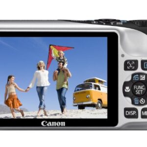 Canon Powershot A2200 14.1 MP Digital Camera with 4x Optical Zoom (Silver)