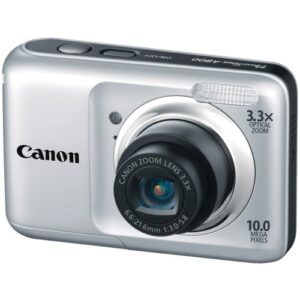 Canon Powershot A800 10 MP Digital Camera with 3.3x Optical Zoom (Silver)