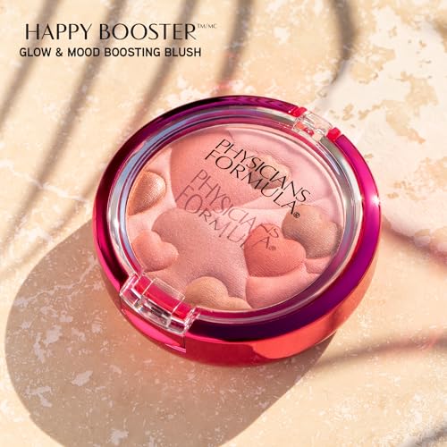 Physicians Formula Happy Booster Glow and Mood Boosting Blush, Natural, 0.24 oz.