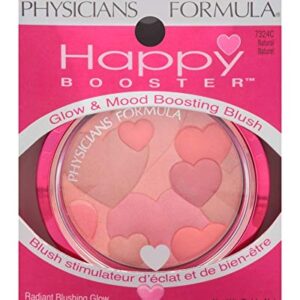 Physicians Formula Happy Booster Glow and Mood Boosting Blush, Natural, 0.24 oz.