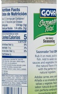 Goya Sazonador Total - Complete All Purpose Seasoning, 11 Ounce