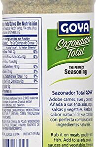 Goya Sazonador Total - Complete All Purpose Seasoning, 11 Ounce