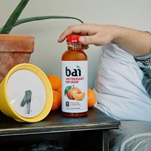 Bai Flavored Water, Costa Rica Clementine, Antioxidant Infused Drinks, 18 Fluid Ounce Bottle (Pack of 12)