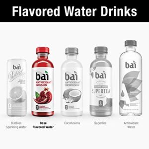 Bai Flavored Water, Costa Rica Clementine, Antioxidant Infused Drinks, 18 Fluid Ounce Bottle (Pack of 12)