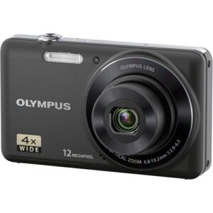 om system olympus vg-110 12 mp digital camera with 4x wide zoom lens (27mm) and 2.7-inch lcd (black) (old model)