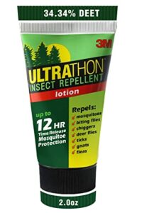 3m ultrathon insect repellent lotion, splash and sweat resistant, 2 oz