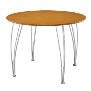 DHP Bentwood Round Dining Table Top.Legs sold seperately, Natural Finish, Medium