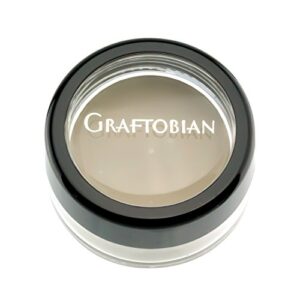 graftobian hd crème foundation corrector 1/4 oz - soft & silky formula, neutralize discoloration for flawless results, perfect for high-definition makeup, muted green