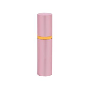 sabre lipstick pepper spray, protect against multiple threats with 12 bursts, uv marking dye, the most discreet pepper spray design, pink