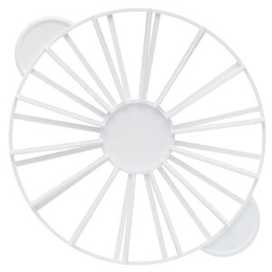 ateco 1328 cake portion marker, 14 or 16 slices, works for cakes up to 16-inches diameter, white